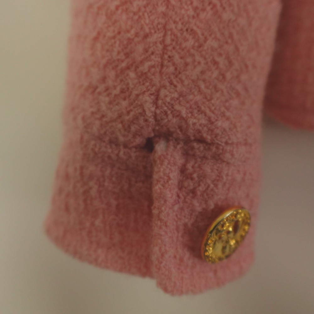Chanel Boutique Jacket 38 FR Tweed Pink Vintage - Picture 15 of 16